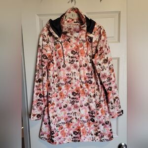 Floral SOS Jensen Waterproof Raincoat L